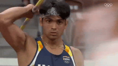 Neeraj Chopra wins 🥇for India at Tokyo Olympics 2020.